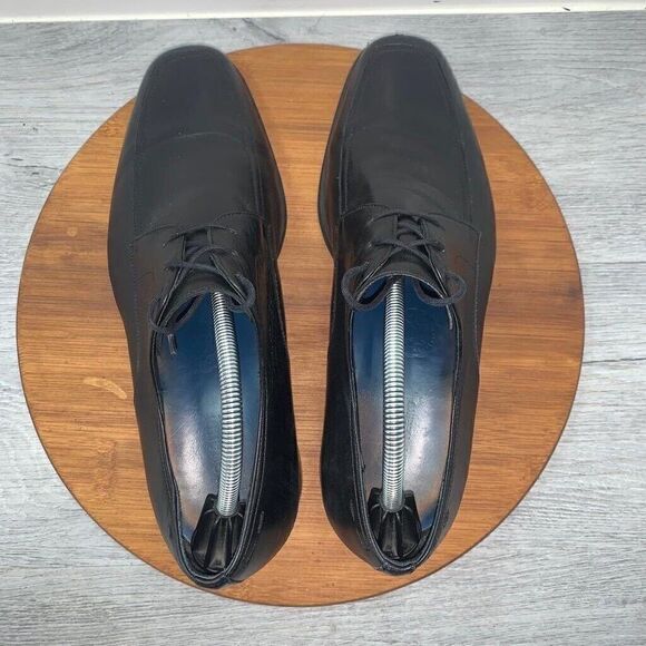 Magnanni Eduardo Black Derby Lace Up Dress Shoes Men’s Size 9.5 M US 16974 main image 5